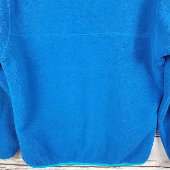 Patagonia Synchilla Mens Medium Blue Fleece Snap-T Lightweight Pullover - Picture 10 of 10